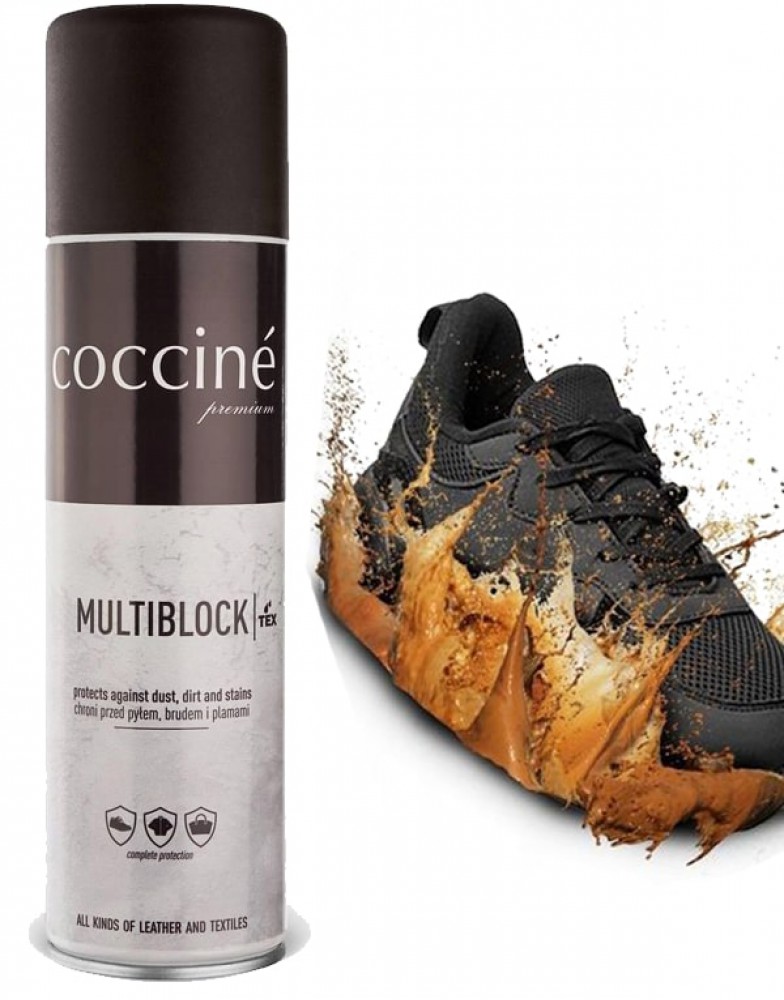 Niiskus-mustuskaitse kõikidele materjalidele - Coccine® Multiblock Spray, 250 ml
